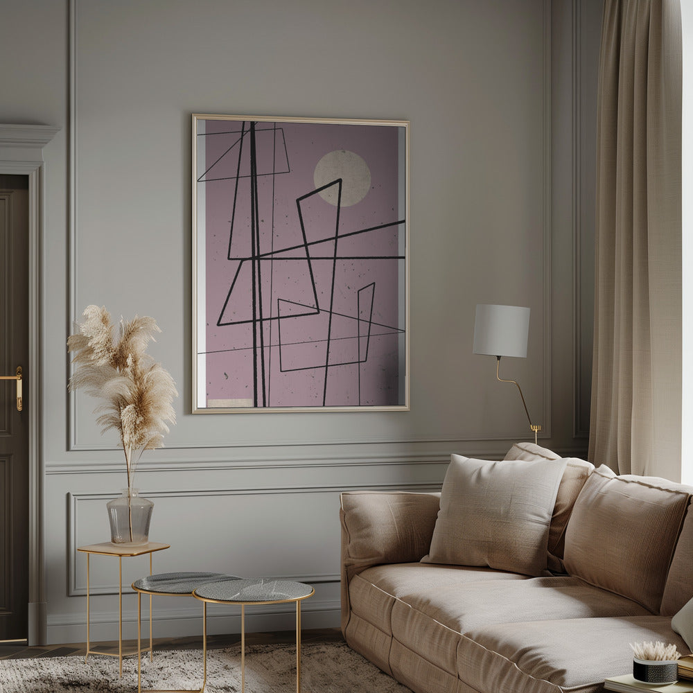 Angular Lines no 13 Poster